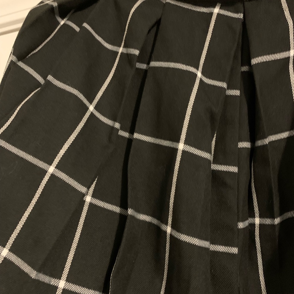 Y2K Hot Topic Plaid Pleated Mini Skirt Grommet Belt academia grunge collegiate - Picture 3 of 11